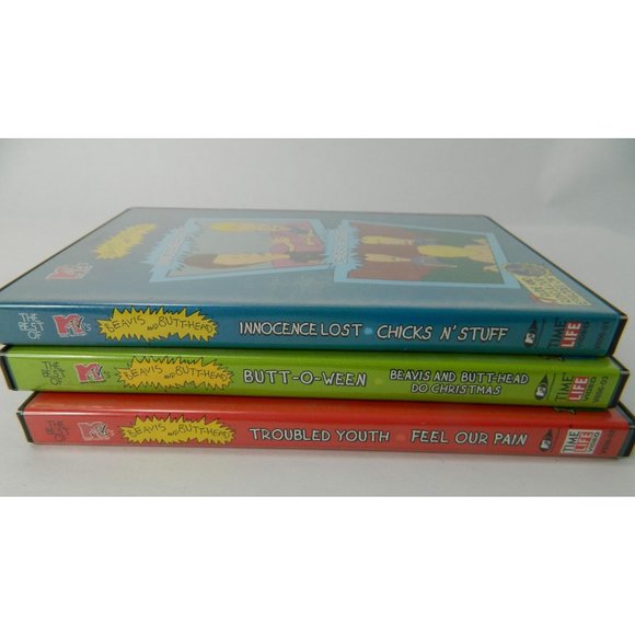 Best of Beavis Butt-Head MTV Butt-O-Ween Do Christmas Innocence Lost Chicks 3DVD - Picture 2 of 16